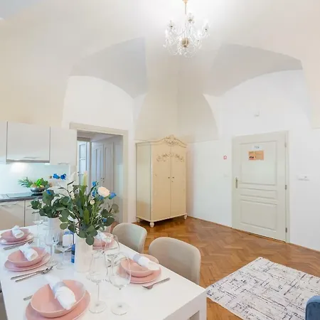 Old World Style Meets Modern Near Charles Bridge Apartment Prague