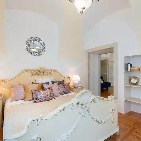 Old World Style Meets Modern Near Charles Bridge Apartment