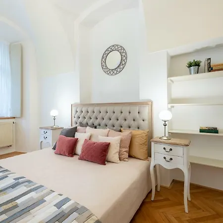 Old World Style Meets Modern Near Charles Bridge Apartment Prague